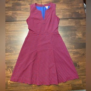 J. Crew cherry dress with pockets